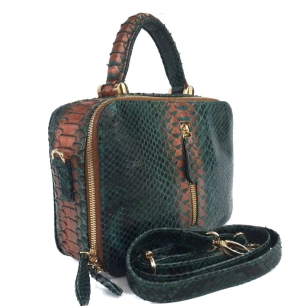 Anaconda Skin Women Handbag - Stylist